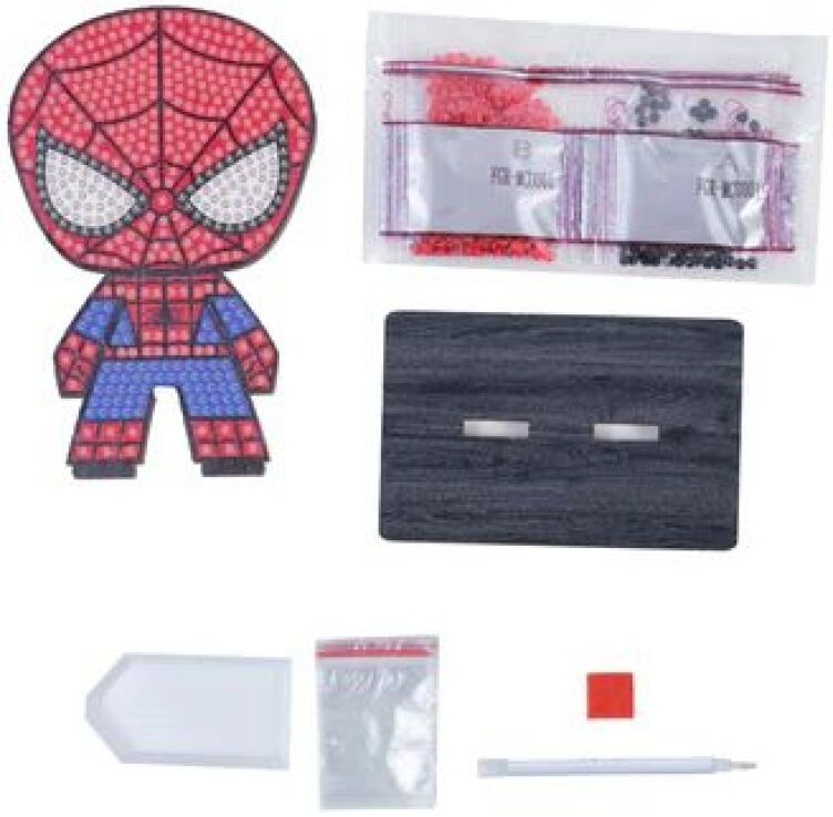 Craft Buddy Φιγούρα Crystal Art Spiderman (CAFGR-MCU001) (3)
