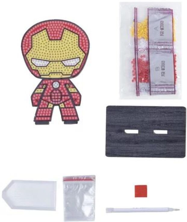 Craft Buddy Φιγούρα Crystal Art Ironman (CAFGR-MCU003) (3)
