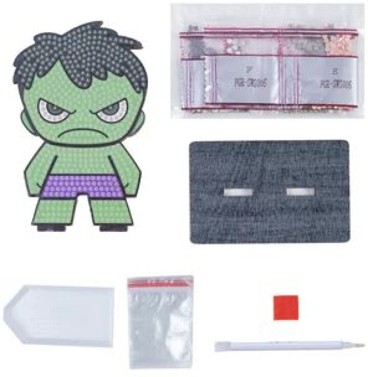 Craft Buddy Φιγούρα Crystal Art Hulk (CAFGR-MCU006) (3)