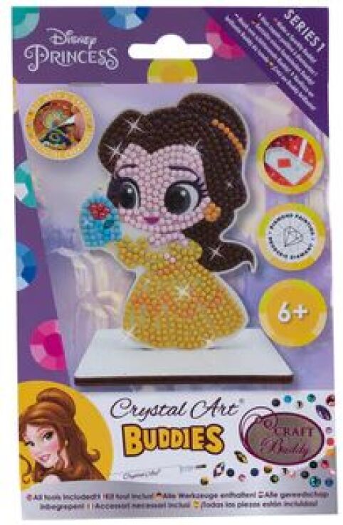 Craft Buddy Φιγούρα Crystal Art Belle (CAFGR-DNY005) (1)