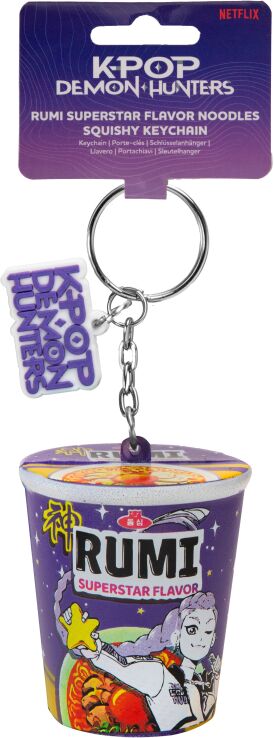 FBL K-Pop Demon Hunters Rumi:Superstar Flavor Μπρελόκ Squishy (CR2234) (1)