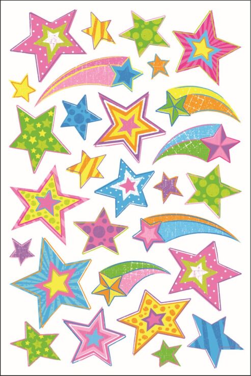 LKing Sticker Αστέρια Glitter (CLA3020V) (0)