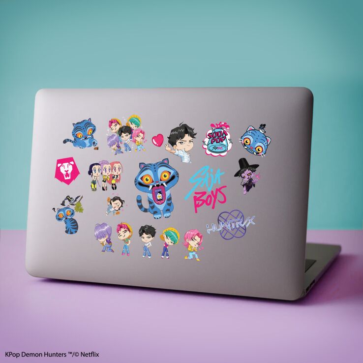 FBL K-Pop Demon Hunters Αυτοκόλλητα 4 Φύλλα (CR5225) (3)