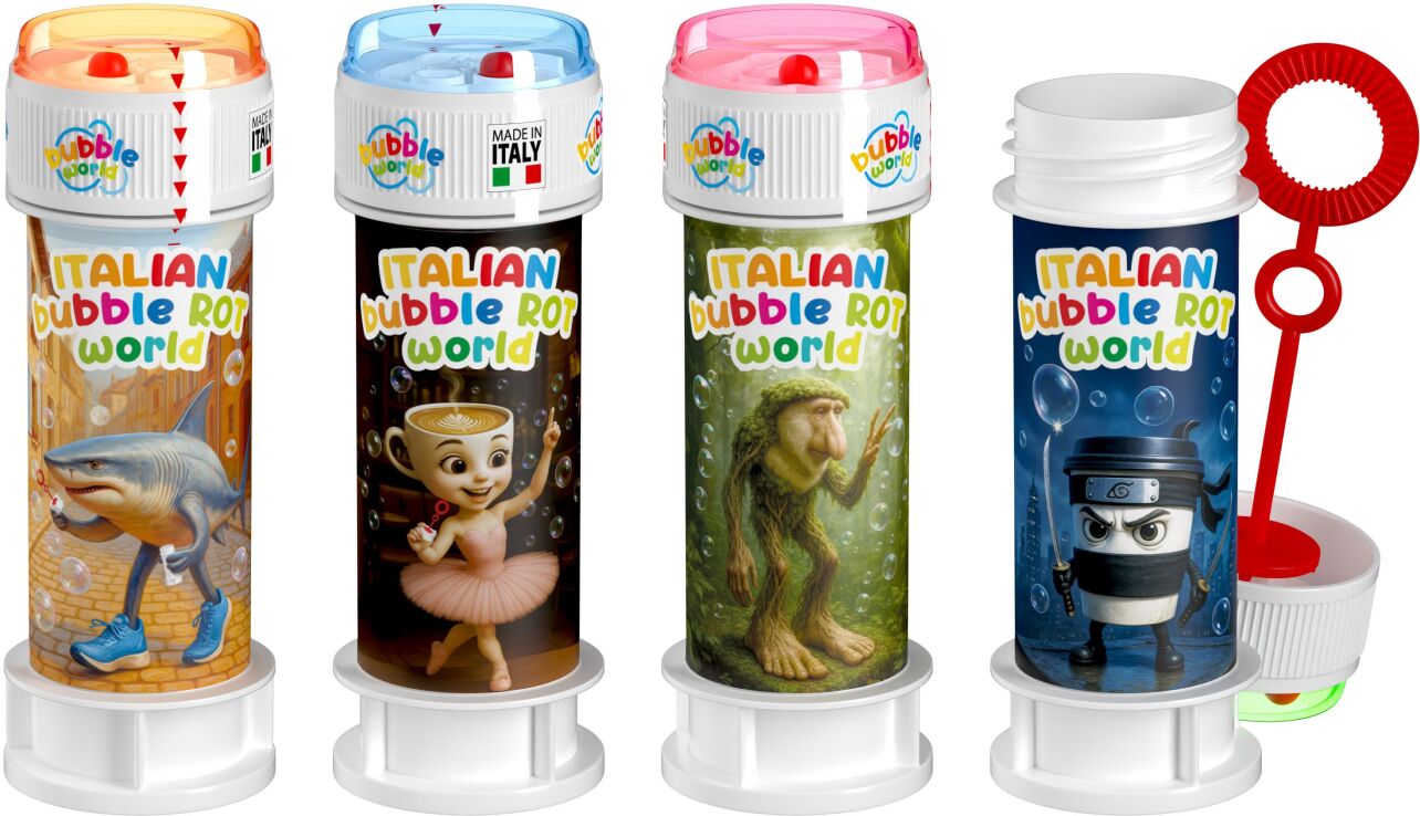 DLC Italian Bubbleroot Bubbles Σαπουνόφουσκες-4 Σχέδια-1Τμχ (103001010054) (0)