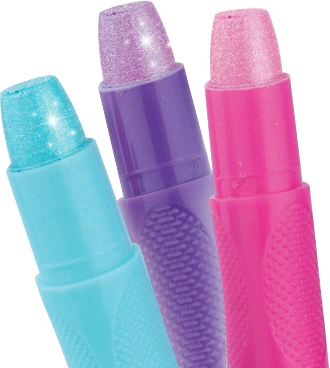 Nebulous Stars Glitter Hair Chalk Pens (11432) (2)