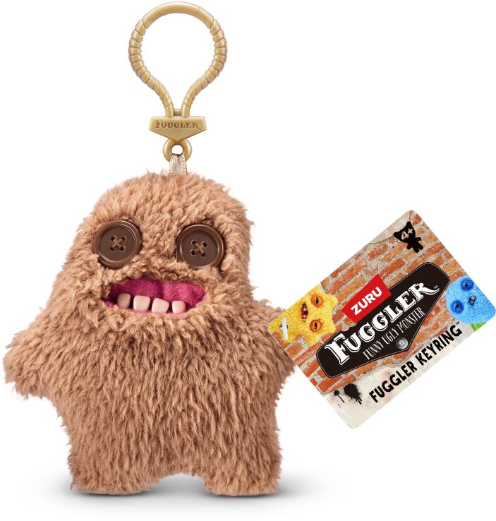 Zuru Λούτρινο Fuggler Keyrings-10 Σχέδια (15706) (3)