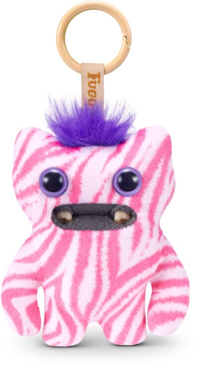 Zuru Λούτρινο Fuggler Keyrings Baby Pinkles-6 Σχέδια (15759) (3)