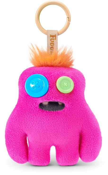 Zuru Λούτρινο Fuggler Keyrings Baby Pinkles-6 Σχέδια (15759) (5)