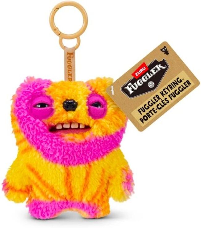 Zuru Λούτρινο Fuggler Keyrings Mini-9 Σχέδια (15760) (3)