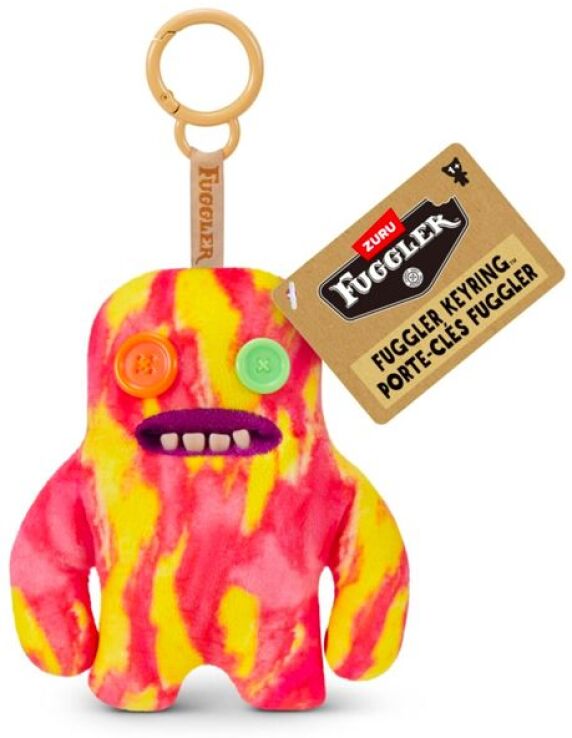 Zuru Λούτρινο Fuggler Keyrings Mini-9 Σχέδια (15760) (5)