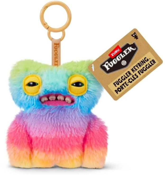 Zuru Λούτρινο Fuggler Keyrings Mini-9 Σχέδια (15760) (9)