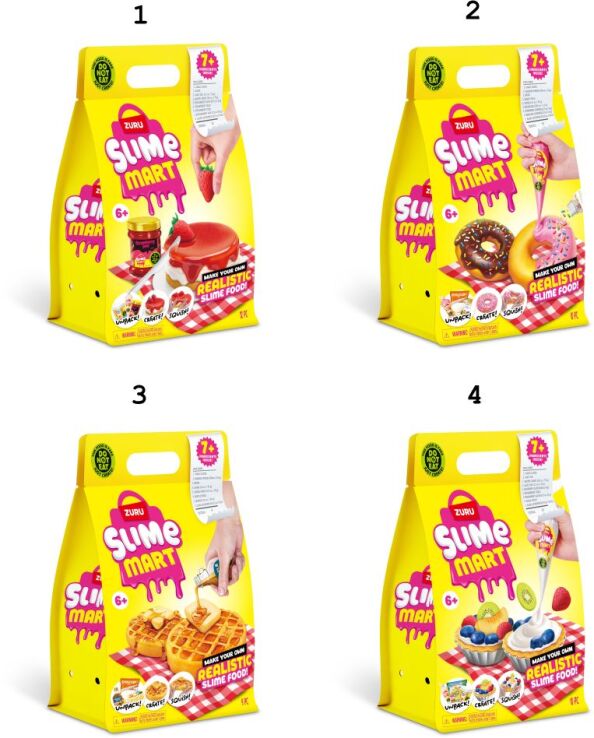 Zuru Slime Mart Dessert Series 1 Small-4 Σχέδια (15901) (1)
