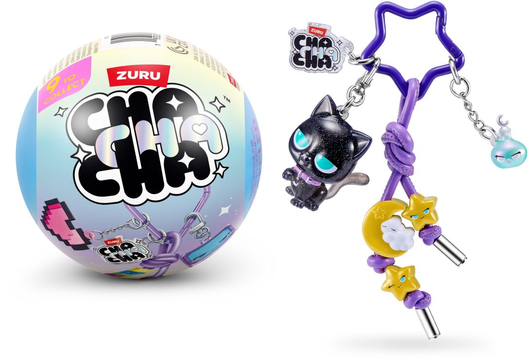 Zuru Cha Cha Cha DIY Charms Μπρελόκ-9 Σχέδια (17503) (9)