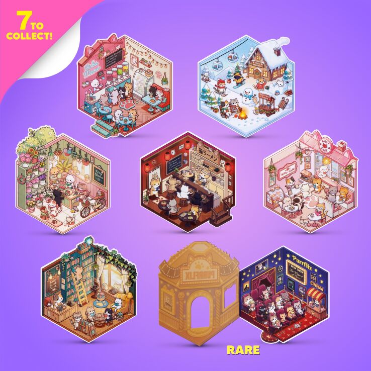 Zuru Kawaii Kitties Αυτοκόλλητα Series 1 (18001) (2)