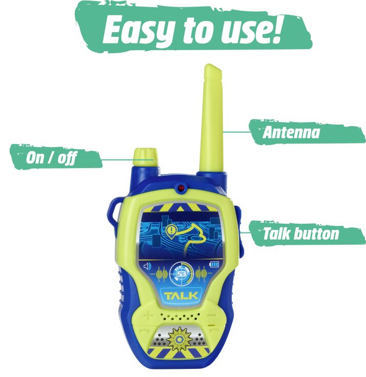 Dickie Walkie Talkie "Police" 100m-2,4G (201118197) (2)