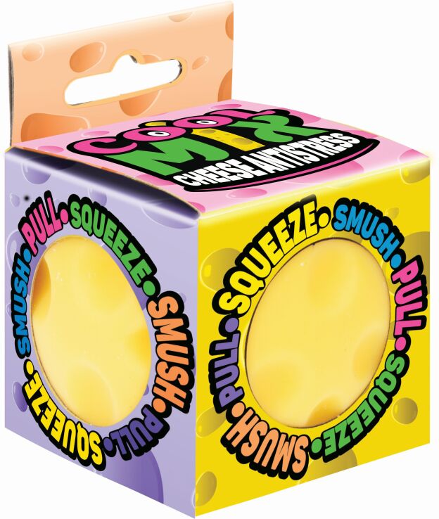 ASTF Cool Mix Antistress Cheese Cube (T23823) (1)