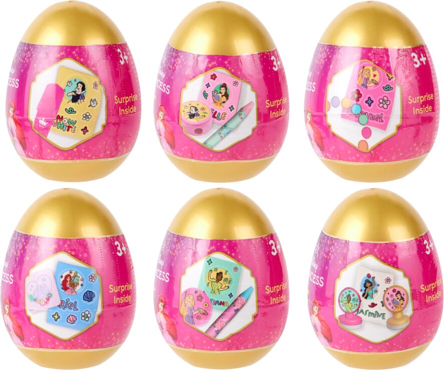 Canenco Disney Princess Αυγό Έκπληξη-6 Σχέδια-1Τμχ (DP24108) (0)