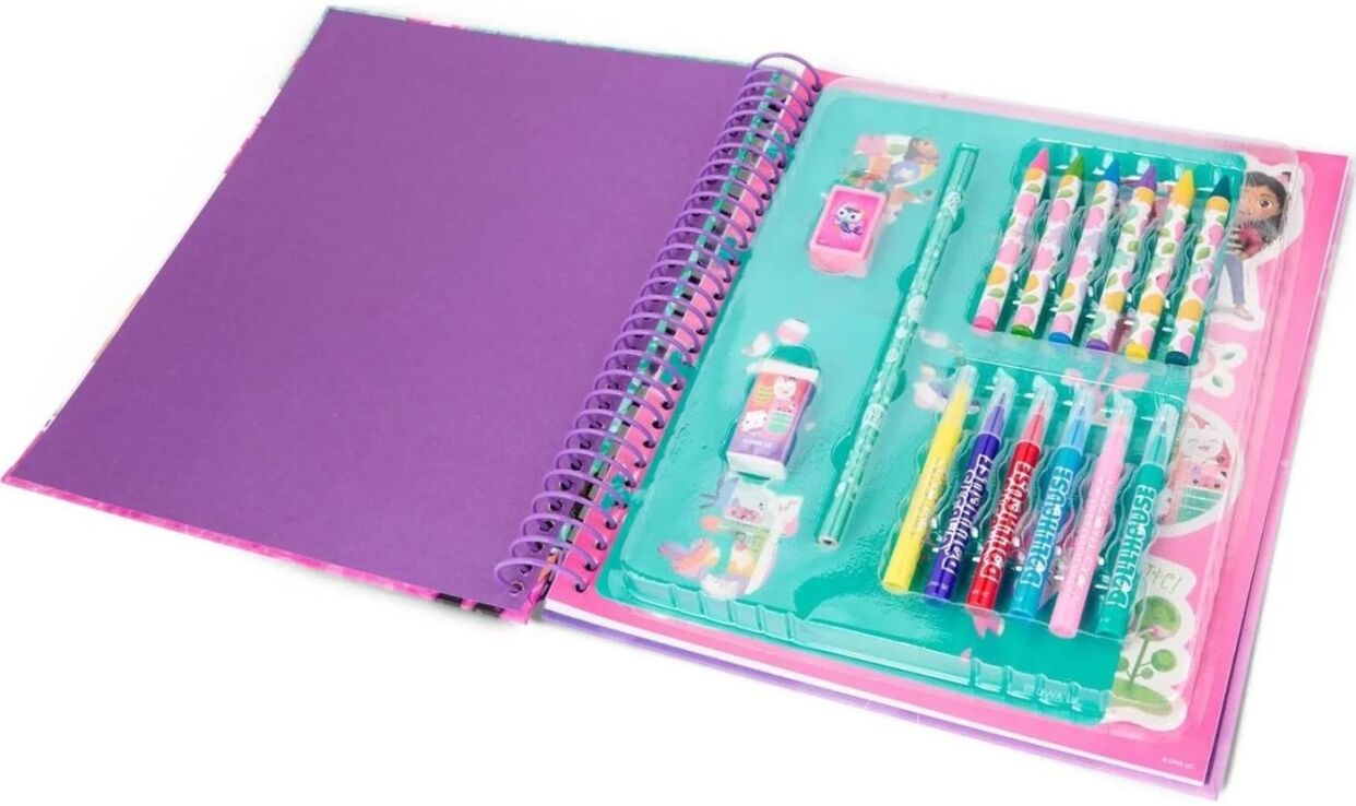 CAN Gabby's Dollhouse Μπλοκ Ζωγραφικής (GD24356) (1)