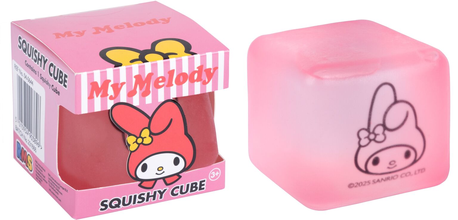 RMS Hello Kitty Squishy Κύβος-4 Σχέδια-1Τμχ (04-0644) (1)