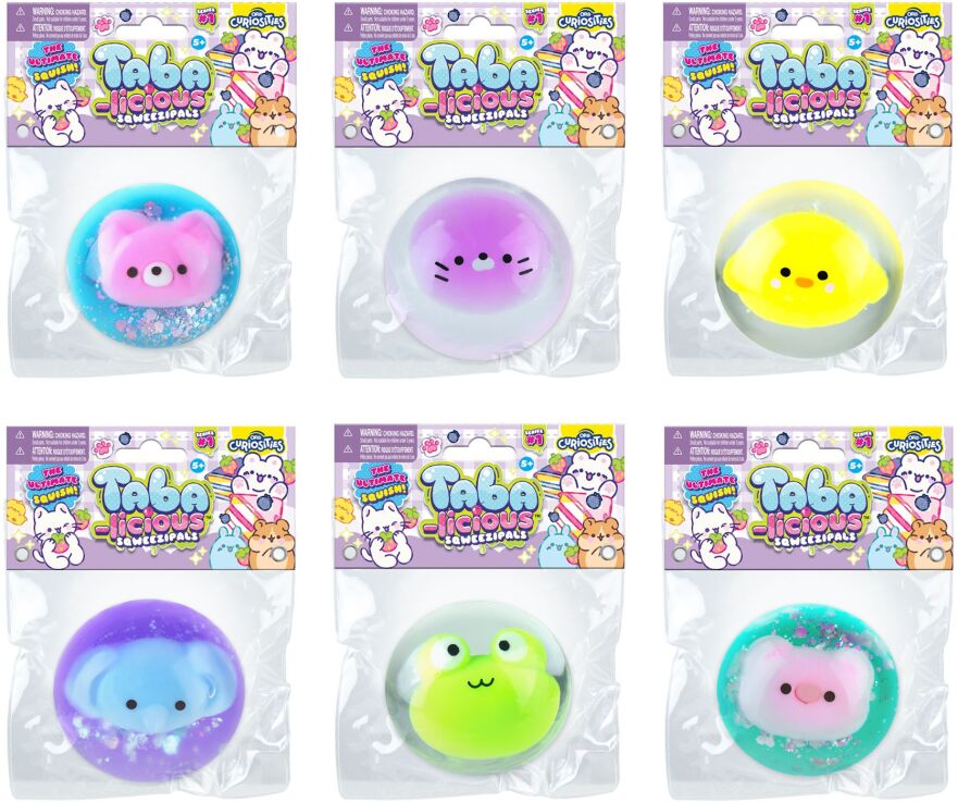 ORB Tabalicious Squishy Ζωάκια-6 Σχέδια (4285402407) (1)