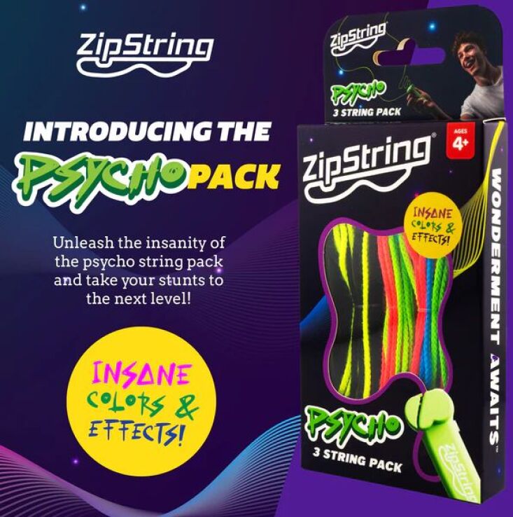 ZipString Psycho String Pack 3Τμχ. (SP-PSY-01) (1)