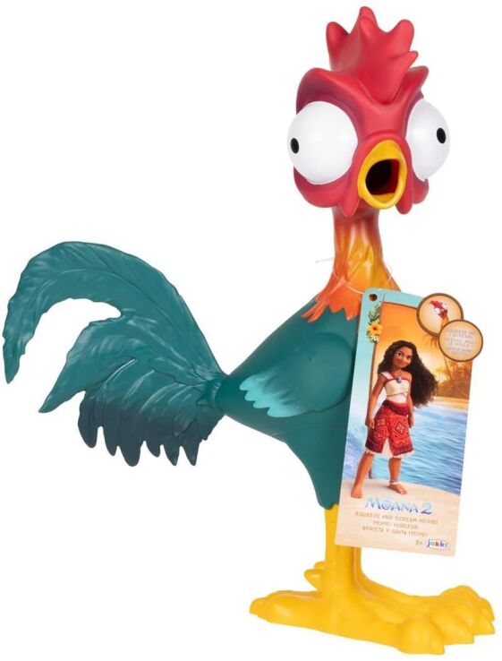 Jakks Pacific Disney Vaiana II Heihei Squeeze & Scream (55351-5L) (1)