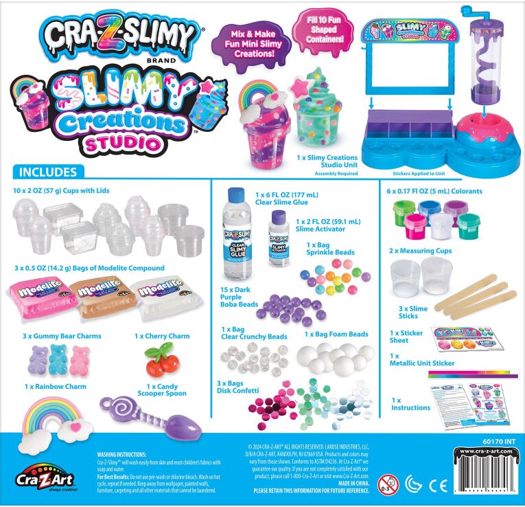 Cra-Z-Art Cra-Z-Slimy Χλαπάτσα Creations Studio (60170) (5)