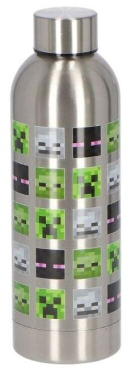 KE Bottle Minecraft Silver Mob Heads (MC91698) (0)
