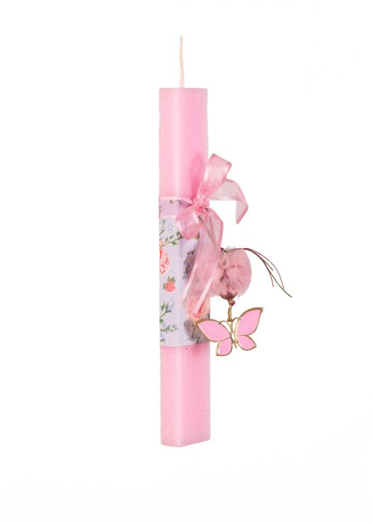 Λαμπάδα Πλακέ Πεταλούδα Μεταλλικό Σμάλτο (98.29.5122) (0)