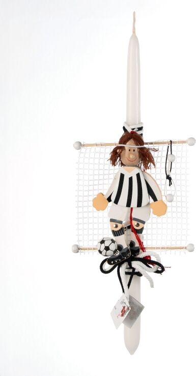 Λαμπάδα Ποδοσφαιριστής Ξύλινος-Μαύρο (98.29.5132) (0)