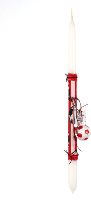 Λαμπάδα Μπρελόκ Μπαλίτσα Ποδοσφαίρου-Κόκκινη (98.29.5139) (0)