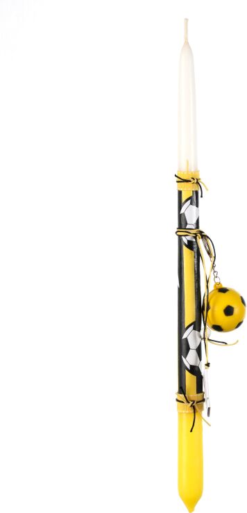 Λαμπάδα Μπρελόκ Μπαλίτσα Ποδοσφαίρου-Κίτρινη (98.29.5141) (0)