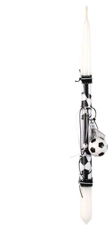 Λαμπάδα Μπρελόκ Μπαλίτσα Ποδοσφαίρου-Μαύρη (98.29.5142) (0)