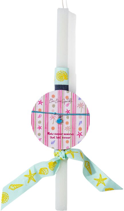 Λαμπαδάκι Βραχιόλι Ψαράκι Γαλάζιο 1cm (ML26046) (0)