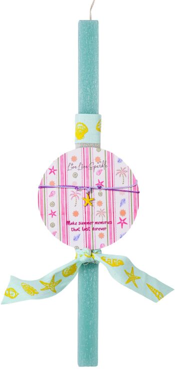 Λαμπαδάκι Βραχιόλι Αστερίας Κίτρινος 1.3cm (ML26047) (0)