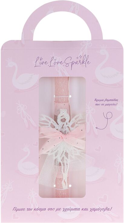 Λαμπάδα Νεράϊδα Glitter 14cm (ML26073) (0)