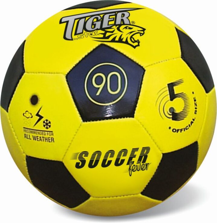 Μπαλα Ποδοσφαίρου Soccer Fever Yellow S5 (35-353) (0)