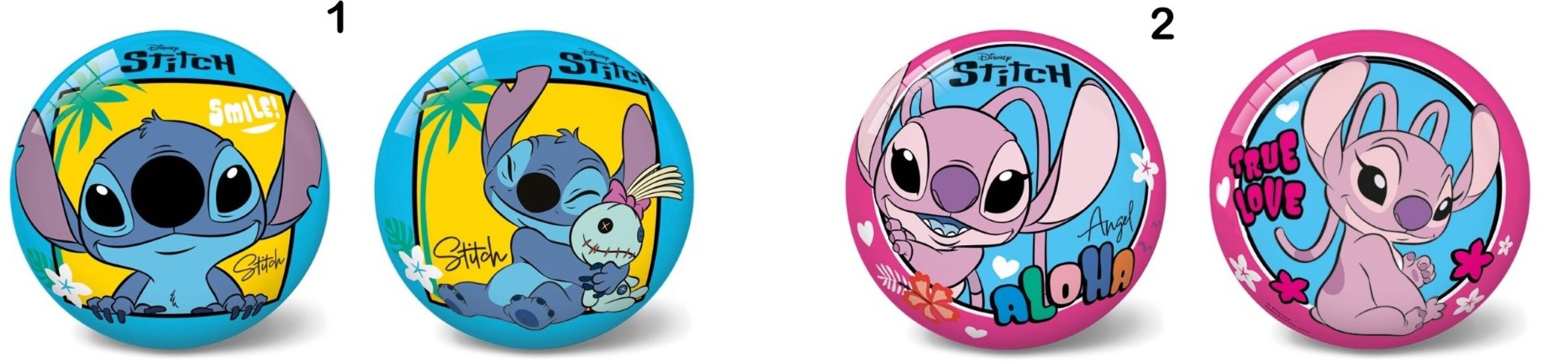 Μπάλα Stitch 11cm-2 Σχέδια (12/3264) (1)