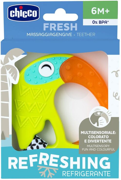 Chicco Δροσιστικός Κρίκος Οδοντοφυίας Funny 6m+ (C05-28160-30) (1)