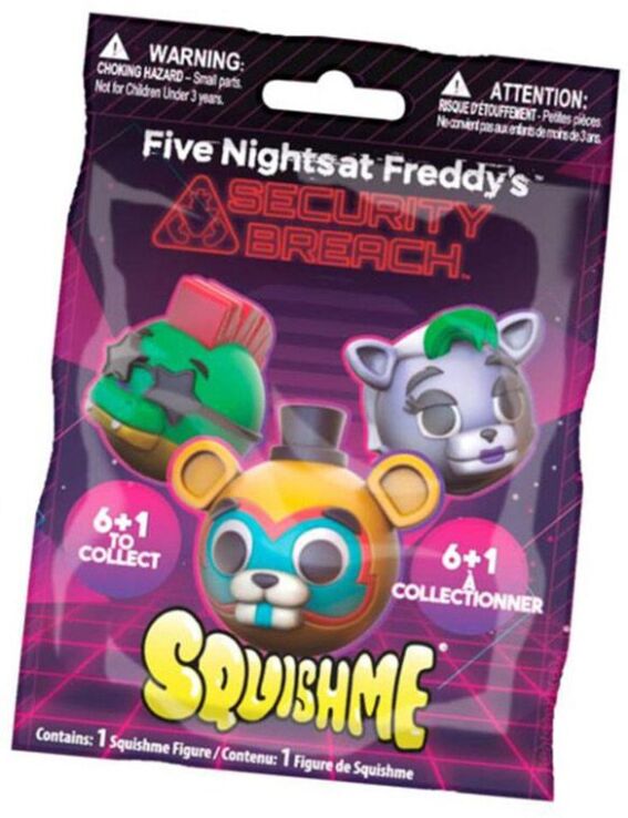 FNAF Squishy Series 2-7 Σχέδια-1Τμχ (10542507) (0)