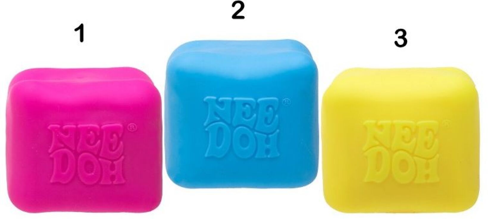 Nee Doh Μπάλα Cube Color Change-3 Σχέδια (15750801) (1)