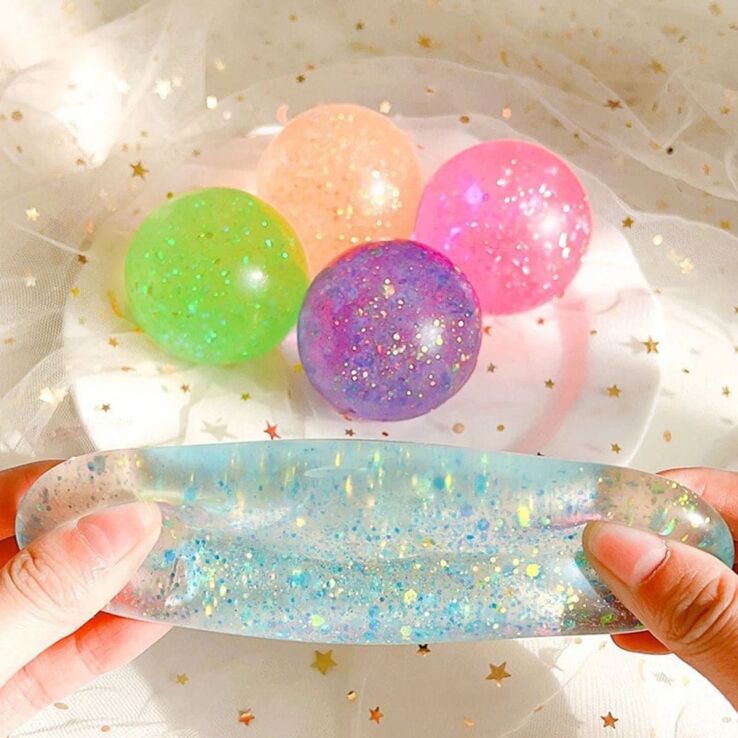 BB Cool Kids Μπάλα Glitter-4 Σχέδια (14854140) (3)