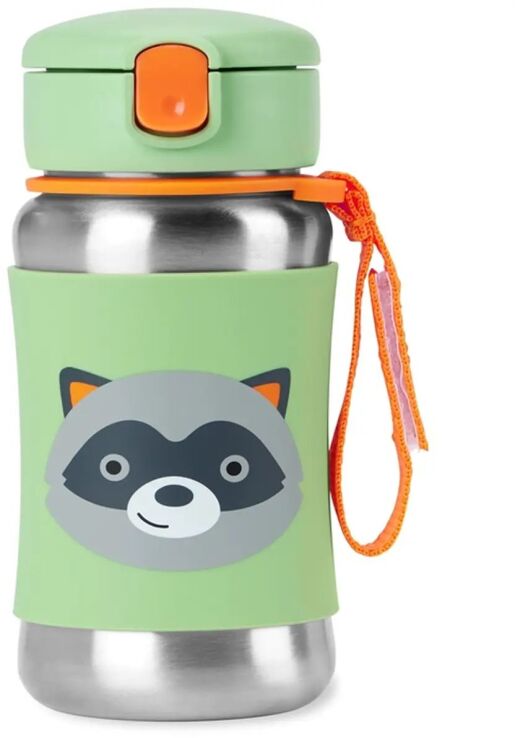 Skip Hop Stainless Steel-Raccoon Παγούρι Με Καλαμάκι (29-2903011-36/9S891910) (0)