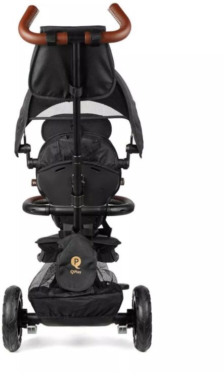 QPlay Τρίκυκλο Rito Deluxe Air Gel Wheels Black (01-1212068-02) (3)