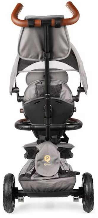 QPlay Τρίκυκλο Rito Deluxe Air Gel Wheels Grey (01-1212068-03) (3)