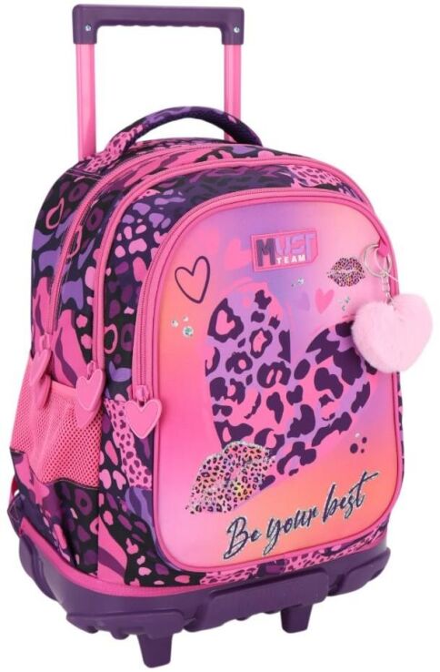 Must Team Heart Print 26 Σακίδιο Trolley (000587668) (1)