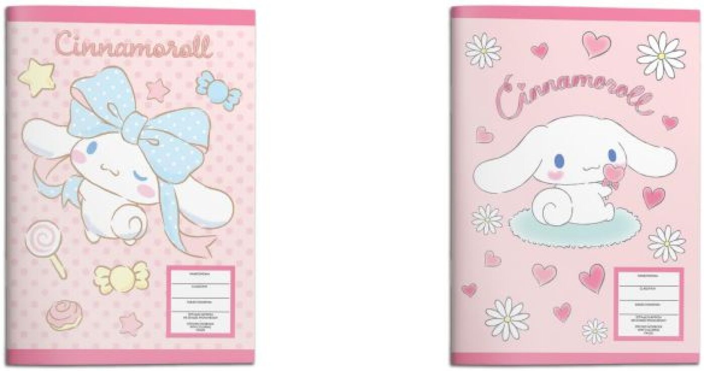 Cinnamoroll Τετράδιο Καρφίτσα 17x25 40 Φύλλων-2 Σχέδια-1Τμχ (000490298) (0)