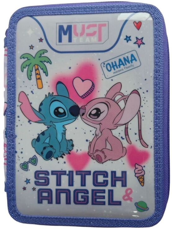 Stitch & Angel Ohana 26 Κασετίνα Τριπλή (000565999) (0)