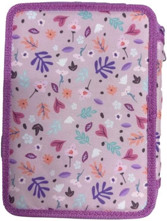 Must Team Butterflies Lilac 26 Κασετίνα Διπλή (000587246) (1)