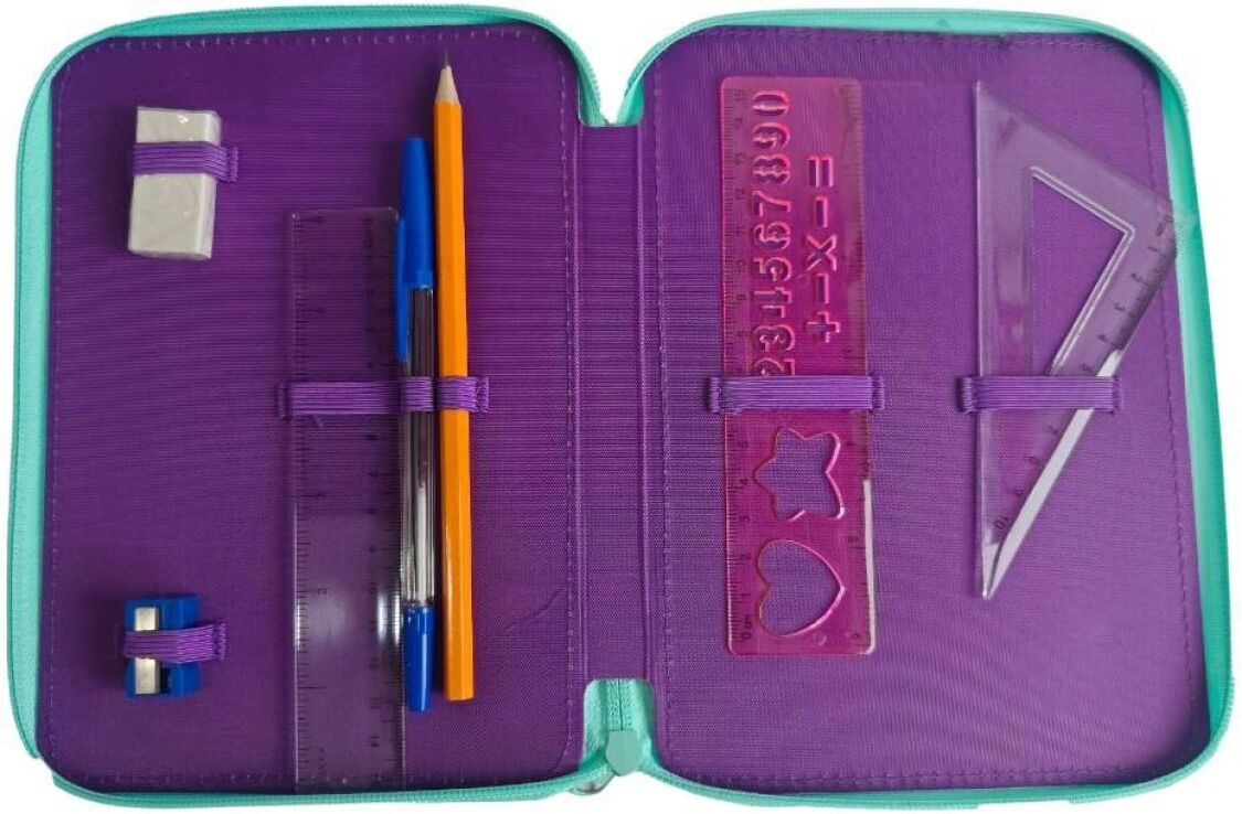 Must Team Κοριτσάκι & Αστερίας 26 Κασετίνα Διπλή (000587585) (2)